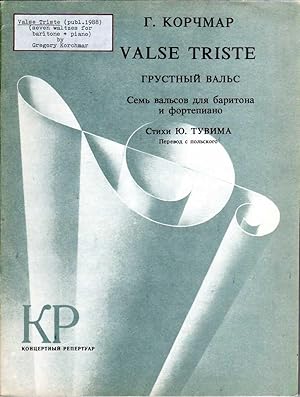 Valse Triste - Seven Waltzes for Baritone and Piano