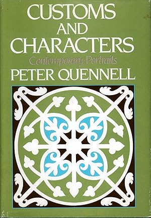 Image du vendeur pour Customs and Characters: Contemporary Portraits mis en vente par James F. Balsley, Bookseller