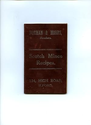 Imagen del vendedor de Norman and Mobbs Butchers 25 Minced Steak Recipes a la venta por Little Stour Books PBFA Member