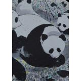 Bild des Verkufers fr Creative Notebook: Wu Guanzhong artistic style notes Panda(Chinese Edition) zum Verkauf von liu xing