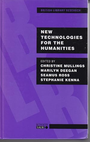 Imagen del vendedor de New Technologies for the Humanities a la venta por Sweet Beagle Books