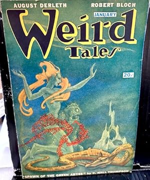 Seller image for WEIRD TALES, January, 1947, volume 38, #4 for sale by THE FINE BOOKS COMPANY / A.B.A.A / 1979