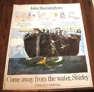 Seller image for COME AWAY FROM THE WATER, SHIRLEY / FULL COLOR PICTORIAL POSTER for sale by THE FINE BOOKS COMPANY / A.B.A.A / 1979