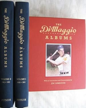 Seller image for The Dimaggio Albums; Selections from Public and Private Collections Celebrating the Baseball Career of Joe DiMaggio; Volume 1: 1932-1941; Volume 2: 1942-1951. With an Introduction and Commentaries by Joe Dimaggio for sale by Austin's Antiquarian Books