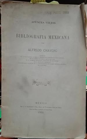 Apuntes viejos de Bibliografía Mexicana