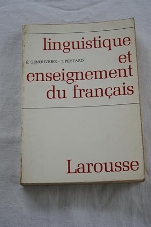Seller image for LINGUISTIQUE ET ENSEIGNEMENT DU FRANCAIS for sale by Librairie RAIMOND
