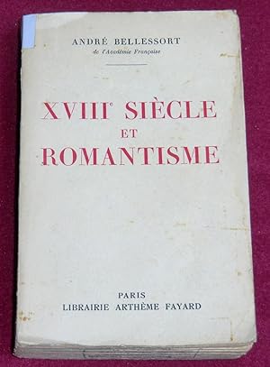 Imagen del vendedor de DIX-HUITIEME SIECLE ET ROMANTISME a la venta por LE BOUQUINISTE