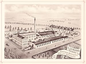 FREIBERG: Maschinenfabrik, Gießerei, Kupfer- und Kesselschmiede E. Leinhaas. Inh. C. Röhrs aus de...