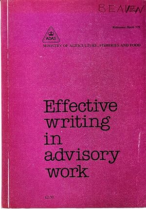 Effective Writing in Advisory Work