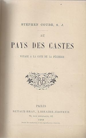 Au pays des castes. Voyage à la côte de la pêcherie