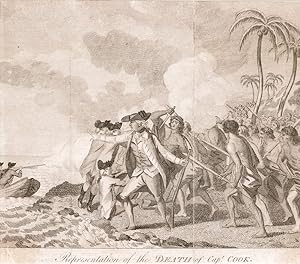 Representation of the Death of Capt. Cook