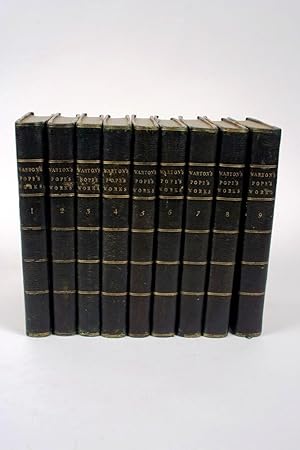 Bild des Verkufers fr The Works of Alexander Pope Esq. in Nine Volumes, Complete zum Verkauf von Hordern House Rare Books