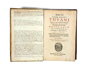 Seller image for Historiarum sui Temporis. for sale by Hordern House Rare Books