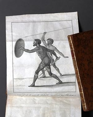 Imagen del vendedor de Voyage autour du monde, sur le vaisseau de Sa Majeste Britannique l'Endeavour. avec les planches de l'auteur. a la venta por Hordern House Rare Books