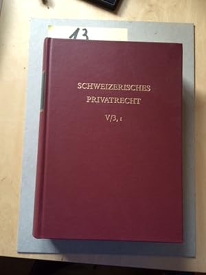Bild des Verkufers fr Schweizerisches Privatrecht - Band 5: Sachenrecht (Dritter Teilband) zum Verkauf von Bookstore-Online