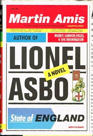 Imagen del vendedor de Lionel Asbo: State of England a la venta por Round Table Books, LLC