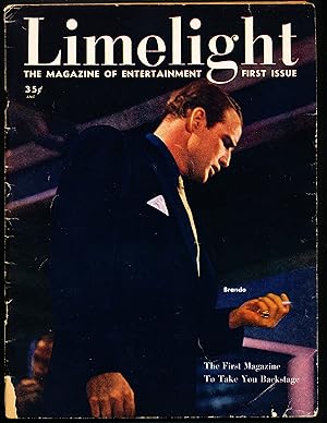 Bild des Verkufers fr LIMELIGHT. The Magazine of Entertainment. First Issue. Volume I, Number 1. zum Verkauf von Alkahest Books