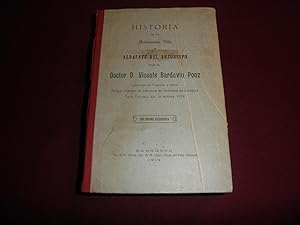 Imagen del vendedor de Historia de la antiquisima villa de Albalate del Arzobispo a la venta por LIBRERIA ANTICUARIA EPOPEYA