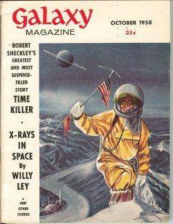 Seller image for GALAXY Science Fiction: October, Oct. 1958 ("Time Killer" vt "Immortality, Inc.") for sale by Books from the Crypt