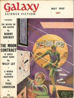 Bild des Verkufers fr GALAXY Science Fiction: July 1957 zum Verkauf von Books from the Crypt