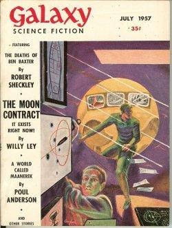 Bild des Verkufers fr GALAXY Science Fiction: July 1957 zum Verkauf von Books from the Crypt