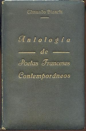 ANTOLOGIA DE POETAS FRANCESES CONTEMPORANEOS