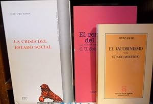Immagine del venditore per LA CRISIS DEL ESTADO SOCIAL + EL RENACIMIENTO DEL LEVIATN + EL JACOBINISMO Y EL ESTADO MODERNO (3 libros) venduto da Libros Dickens