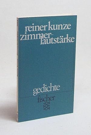 Bild des Verkufers fr Zimmerlautstrke : Gedichte / Reiner Kunze zum Verkauf von Versandantiquariat Buchegger