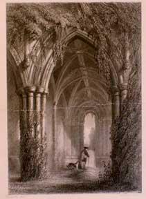 Imagen del vendedor de Dryburgh Abbey. Grave of Scott. a la venta por Wittenborn Art Books