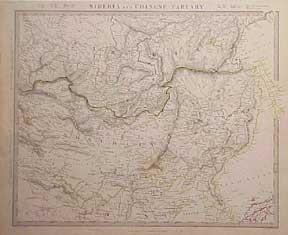 Siberia and Tartary Map.