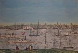 Seller image for View of New York from Brooklyn Heights. for sale by Wittenborn Art Books