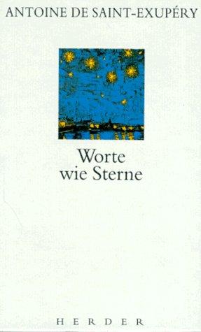 Seller image for Worte wie Sterne. for sale by Auf Buchfhlung