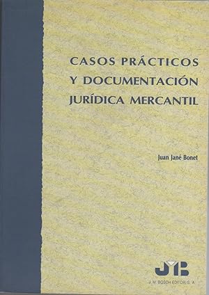 Bild des Verkufers fr Casos prcticos y documentacin jurdica mercantil zum Verkauf von Librera El Crabo