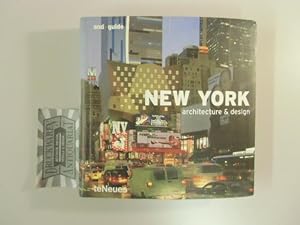 Imagen del vendedor de New York. architecture & design. a la venta por Druckwaren Antiquariat