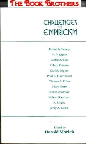 Seller image for Challenges to Empiricism for sale by THE BOOK BROTHERS