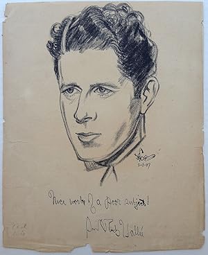 Signed Original Pencil Portrait