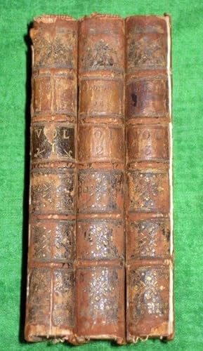 Bild des Verkufers fr Miscellaneous Works in Verse & Prose of the Late Right Honourable Joseph Addison, Esq. With some account of the life and writings of the author by Mr TICKELL. Complete 3 Volume Set. zum Verkauf von Tony Hutchinson