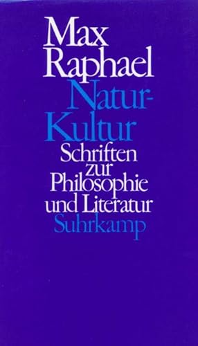 Bild des Verkufers fr Natur - Kultur : Studien zur Philosophie und Literatur. Hrsg. v. Hans-Jrgen Heinrichs. Nachw. v. Ulrich Sonnemann zum Verkauf von AHA-BUCH GmbH