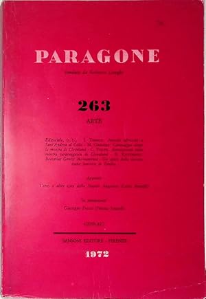 Paragone. n.263. Gennaio 1972