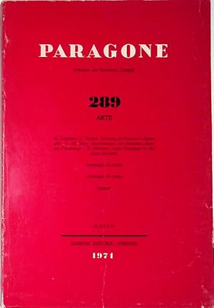 Paragone. n.289. Marzo 1971