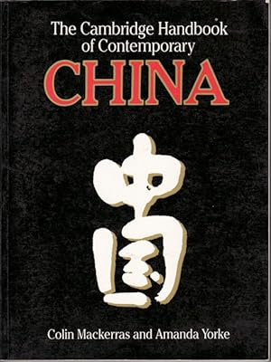 Immagine del venditore per The Cambridge Handbook of Contemporary China. venduto da Asia Bookroom ANZAAB/ILAB