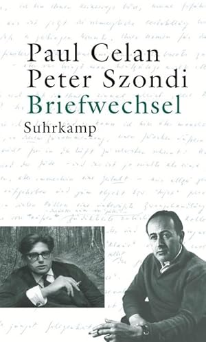 Bild des Verkufers fr Briefwechsel : Mit Briefen von Gisele Celan-Lestrange an Peter Szondi und Auszgen aus dem Briefwechsel zwischen Peter Szondi und Jean und Mayotte Bollack zum Verkauf von AHA-BUCH GmbH