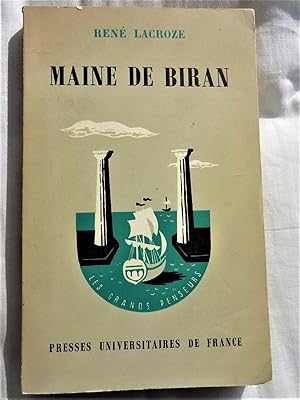 Image du vendeur pour MAINE DE BIRAN Sa vie et ses pensees mis en vente par Douglas Books