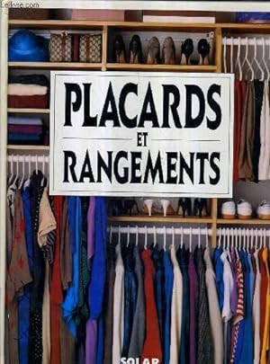 Immagine del venditore per PLACARDS ET RANGEMENTS. venduto da Le-Livre