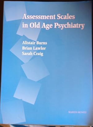 Seller image for ASSESSMENT SCALES IN OLD AGE PSYCHIATRY. for sale by Libreria Lopez de Araujo
