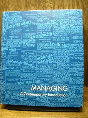 MANAGING: A CONTEMPORARY INTRODUCTION