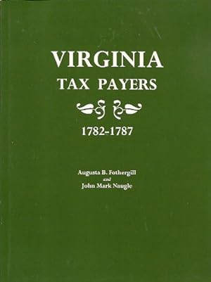 Virginia Tax Payers 1782-87 Other Than Those Published by the United States Census Bureau