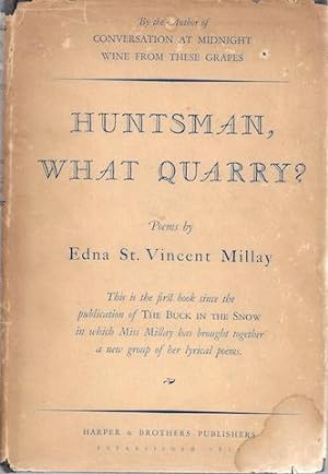 Huntsman, what quarry?