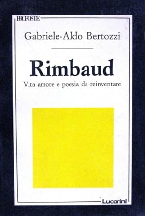 Image du vendeur pour Rimbaud. mis en vente par Libreria La Fenice di Pietro Freggio