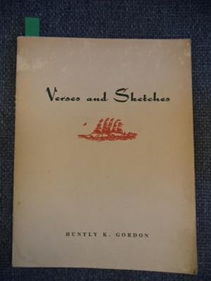 Imagen del vendedor de Verses and Sketches a la venta por The Odd Book  (ABAC, ILAB)